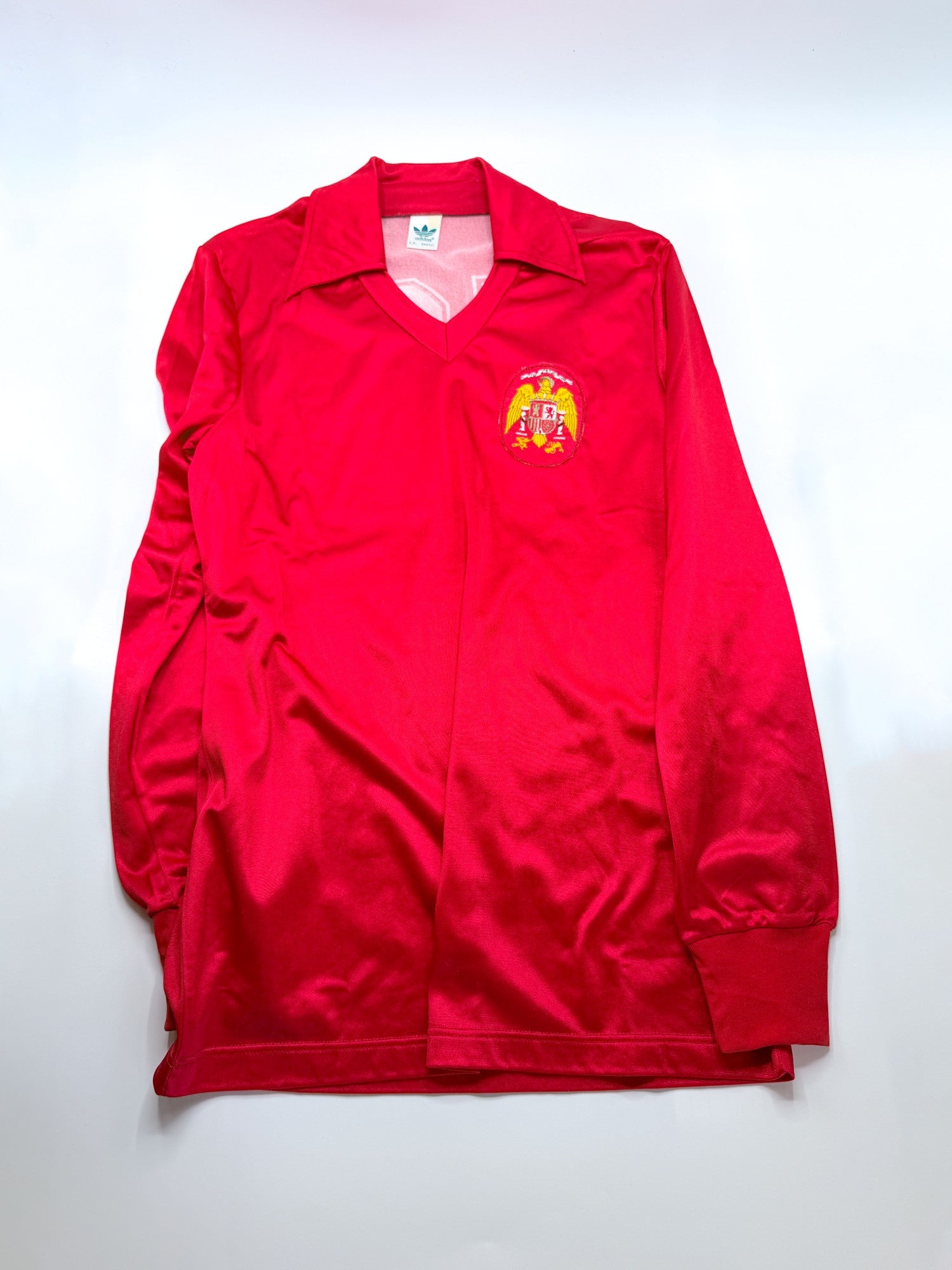 Vista frontal camiseta selección española de 1981.