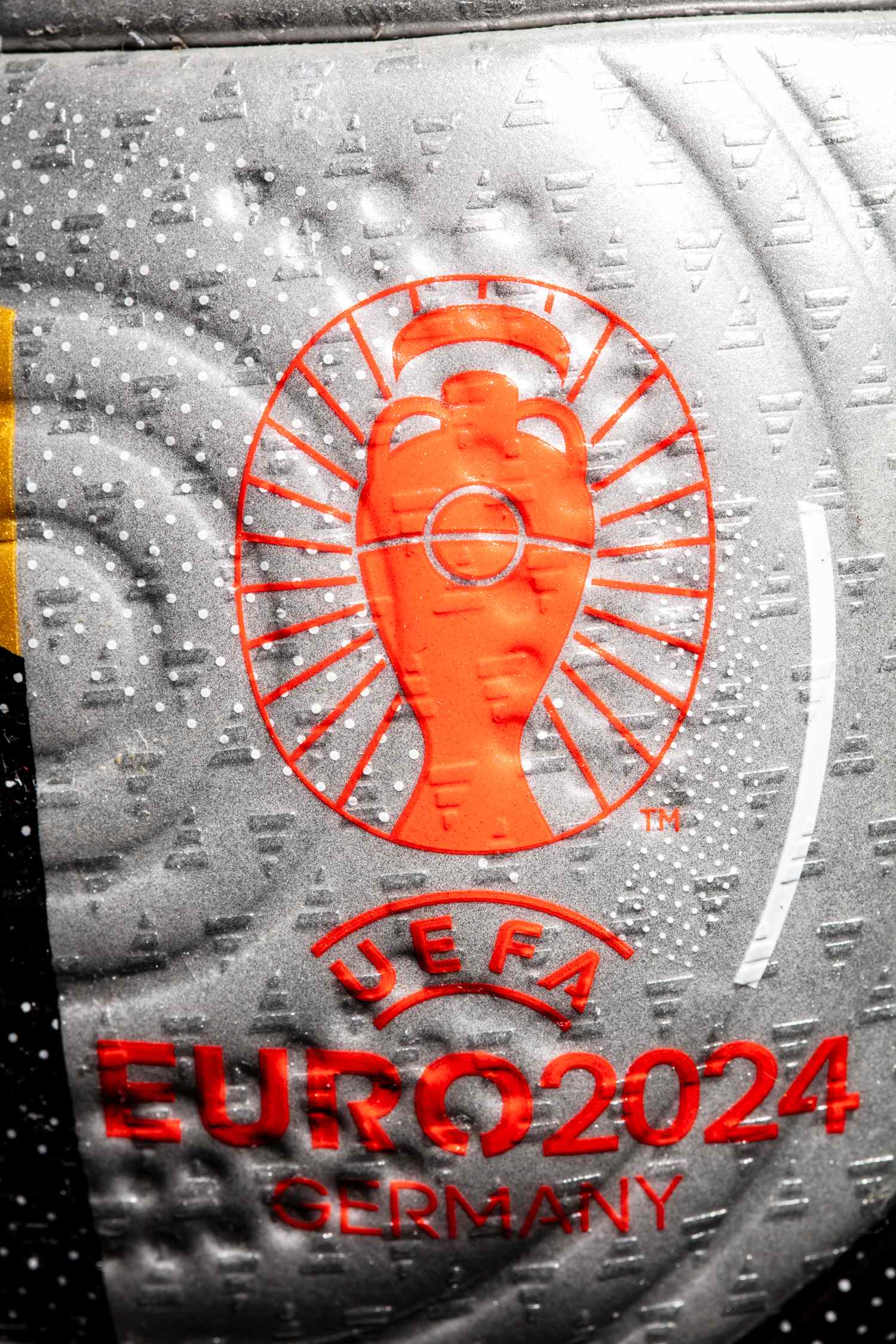 Foto ampliada del logo oficial UEFA EURO 2024 Germany