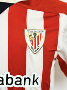 Vista ampliada del escudo del Athletic Club Bilbao