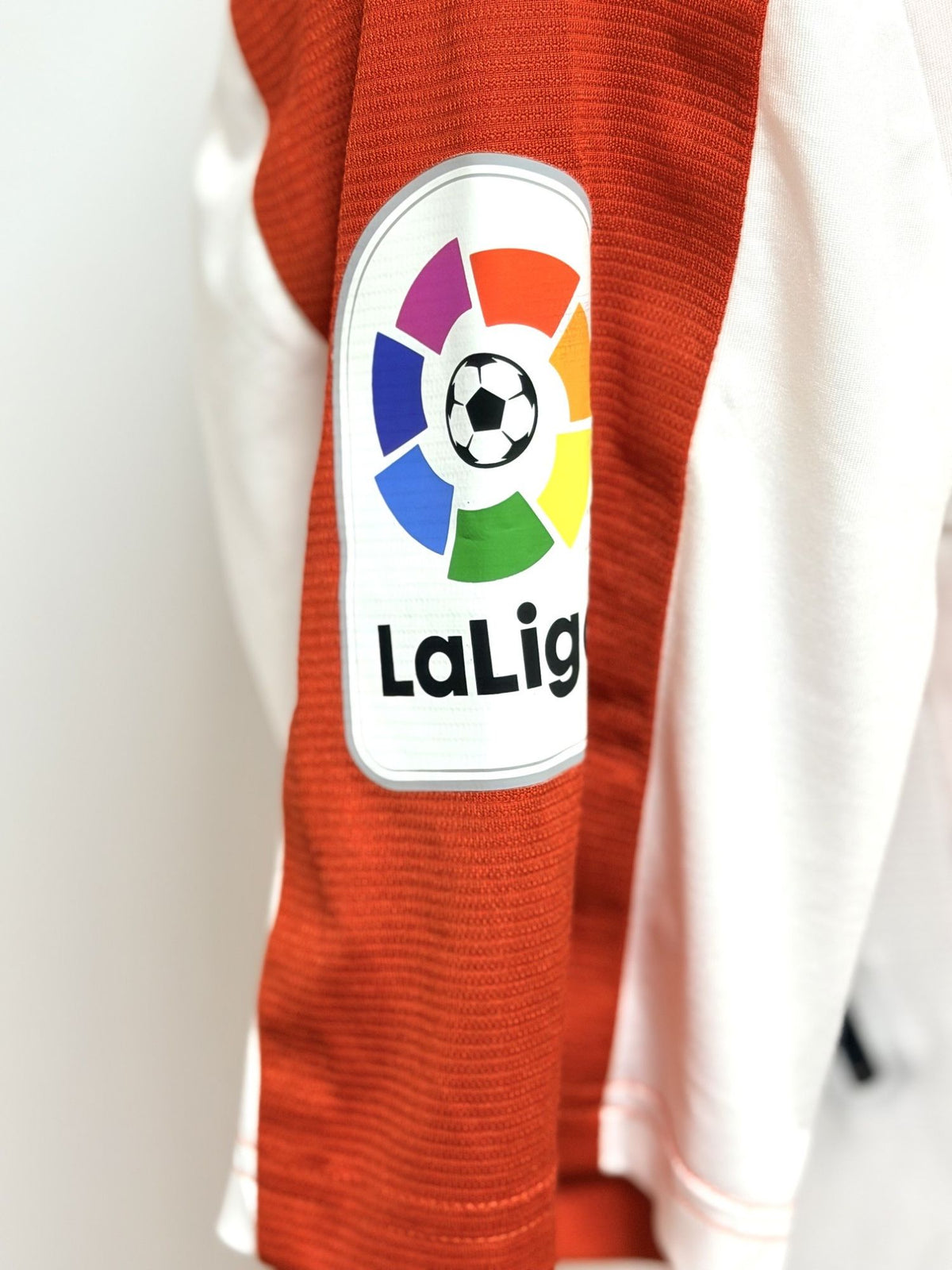 Zoom del parche oficial de La liga