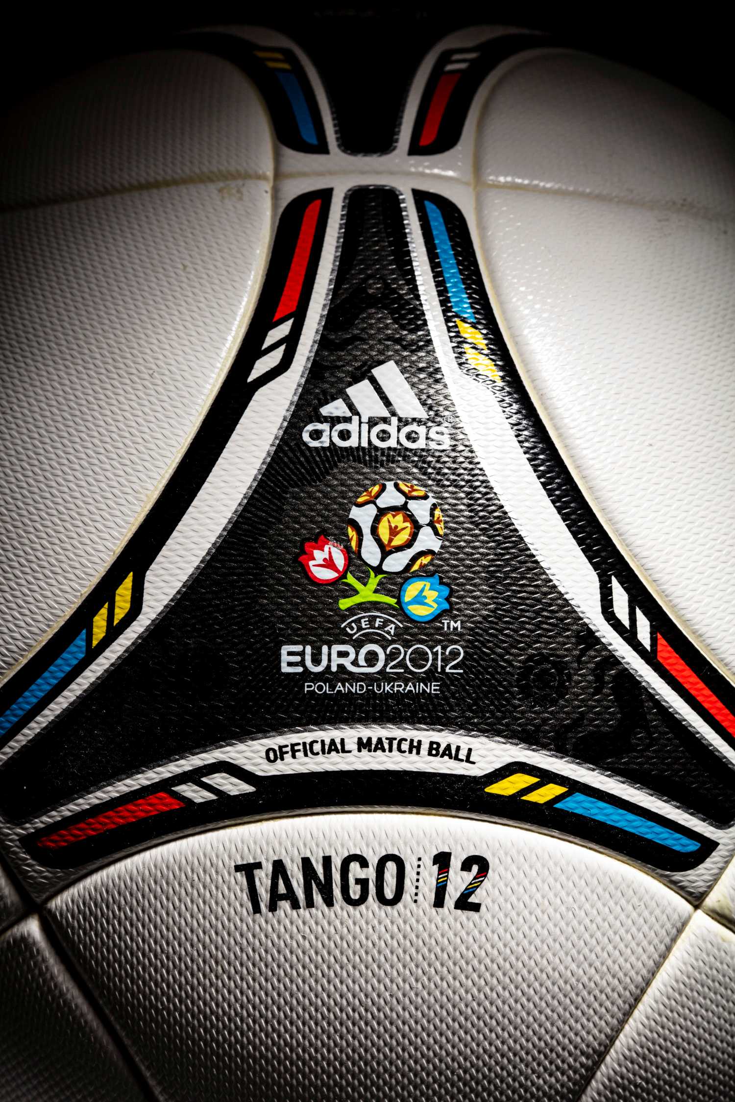 Logo principal del torneo EURO 2012 Polonia - Ucrania Official Match Ball Tango 12