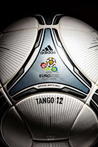 Fotografía del logo oficial del torneo UEFA EURO 2012 Polonia - Ucrania Official Match Ball