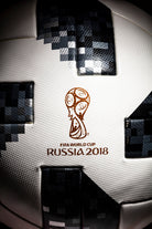 Vista del logo FIA WORLD CUP RUSSIA 2018