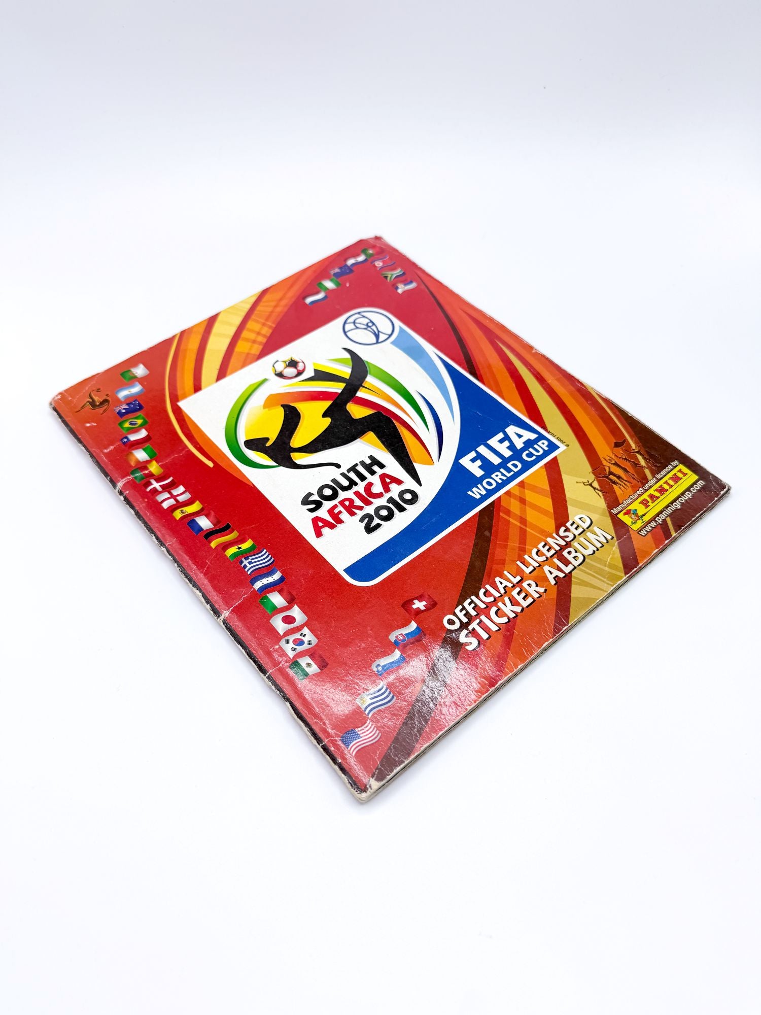 Portada del album Panini del mundial 2010