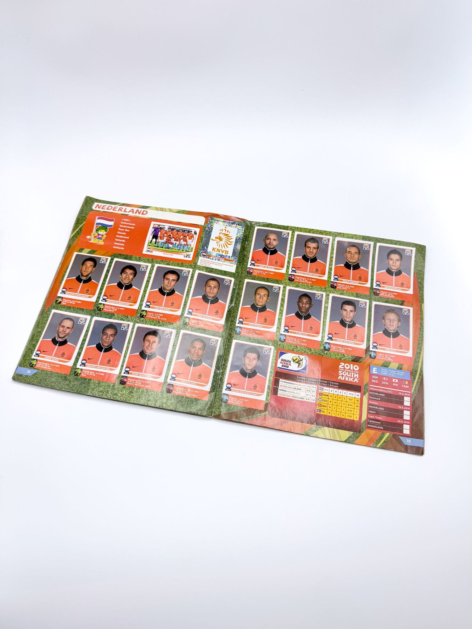 Fotografía de la selección de Países Bajos.