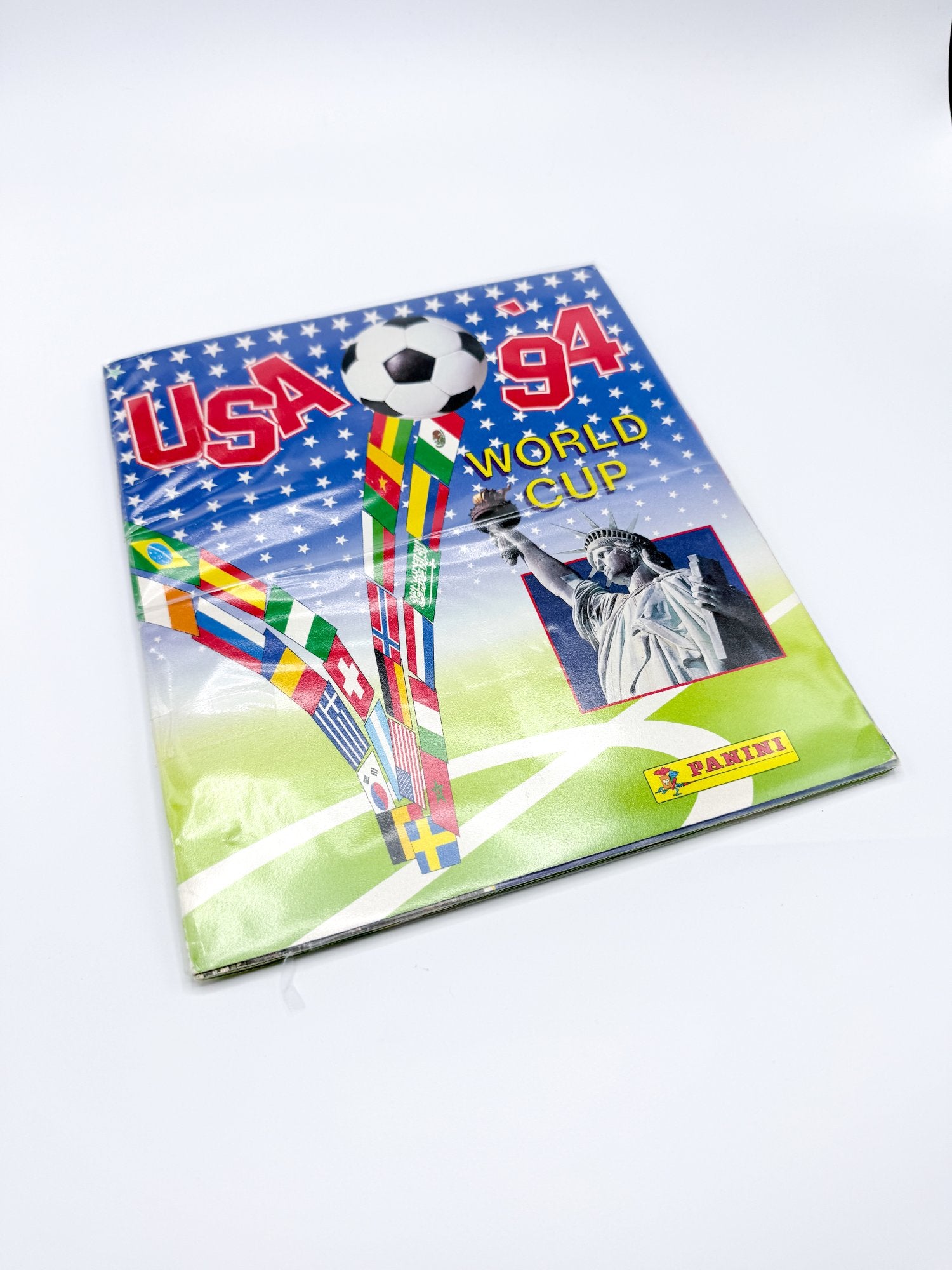 Portada del álbum Panini del mundial de USA 94