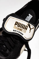 Foto del upper, cordones, lengüeta flexible y plantilla PUMA.